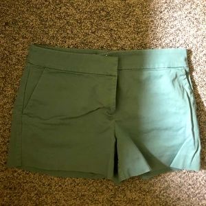Sage green LOFT shorts
